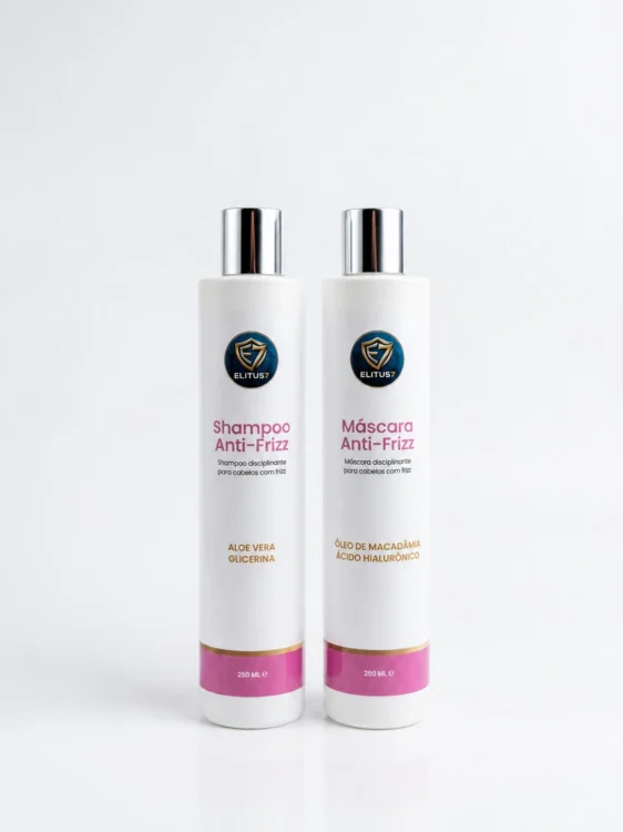 Kit Anti-Frizz 2 Passos (Shampoo + Máscara)