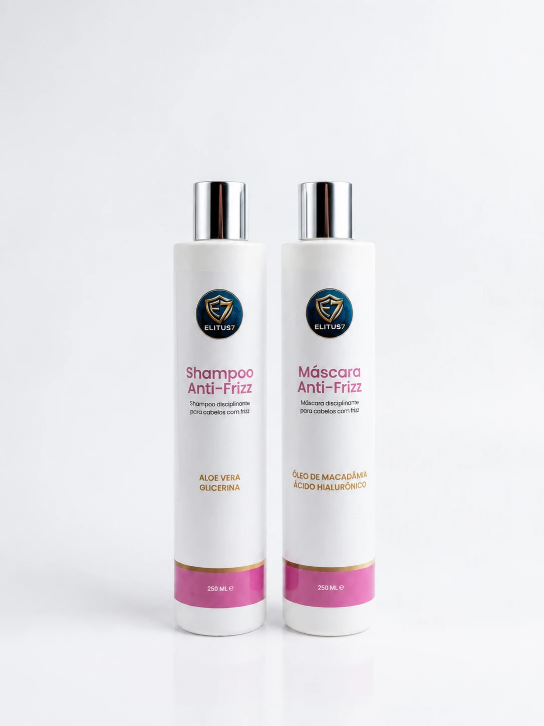 Kit Anti-Frizz 2 Passos (Shampoo + Máscara)