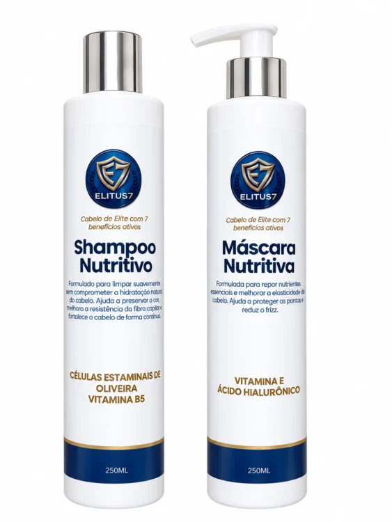 Kit Nutritivo 2 Passos (Shampoo + Máscara)